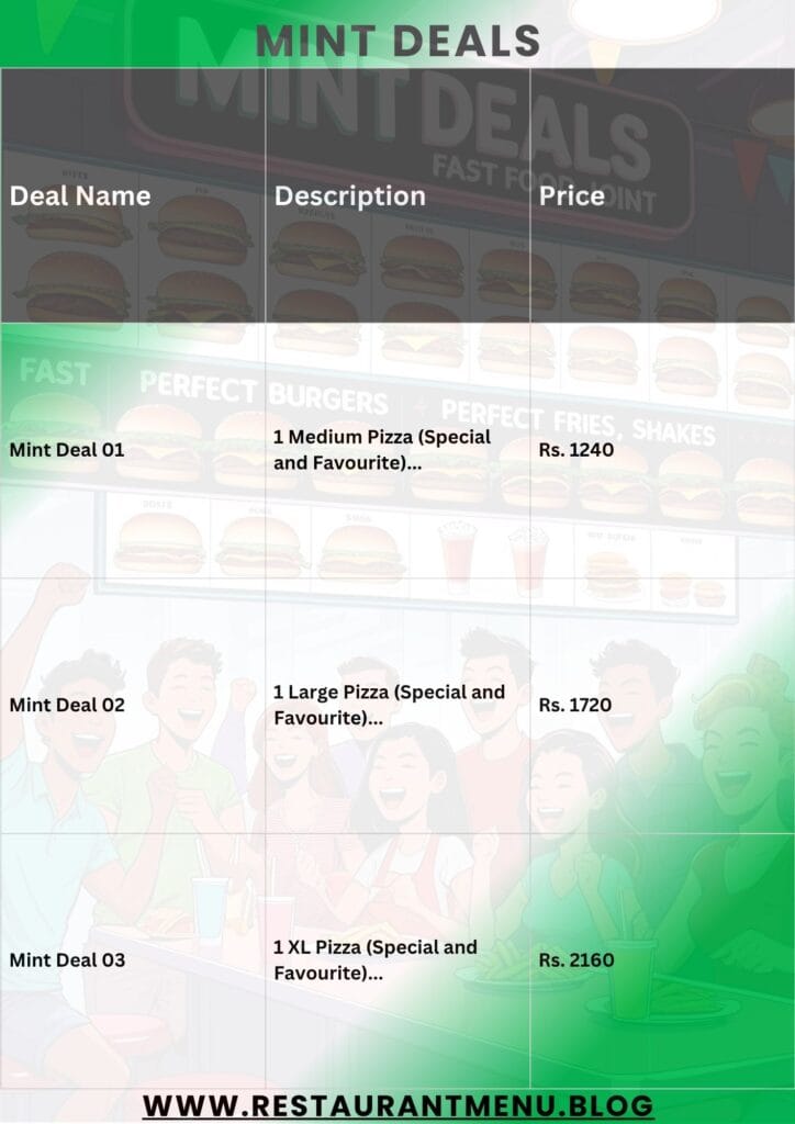Habbits Cafe Menu