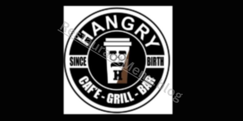 Hangry Cafe Menu