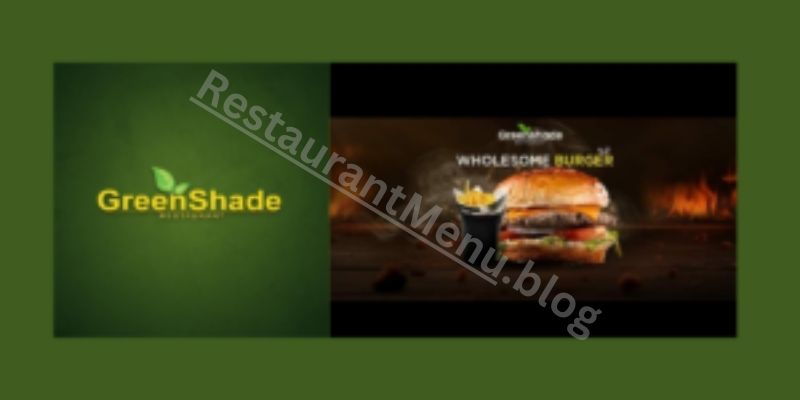 Greenshade Restaurant Menu