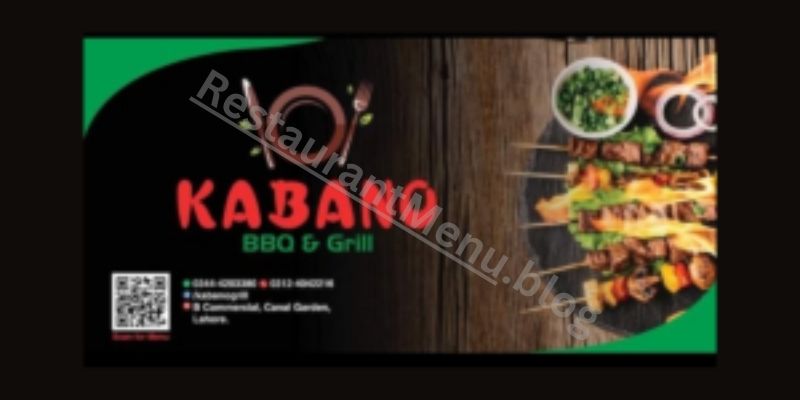 Kabano BBQ & Grill Menu