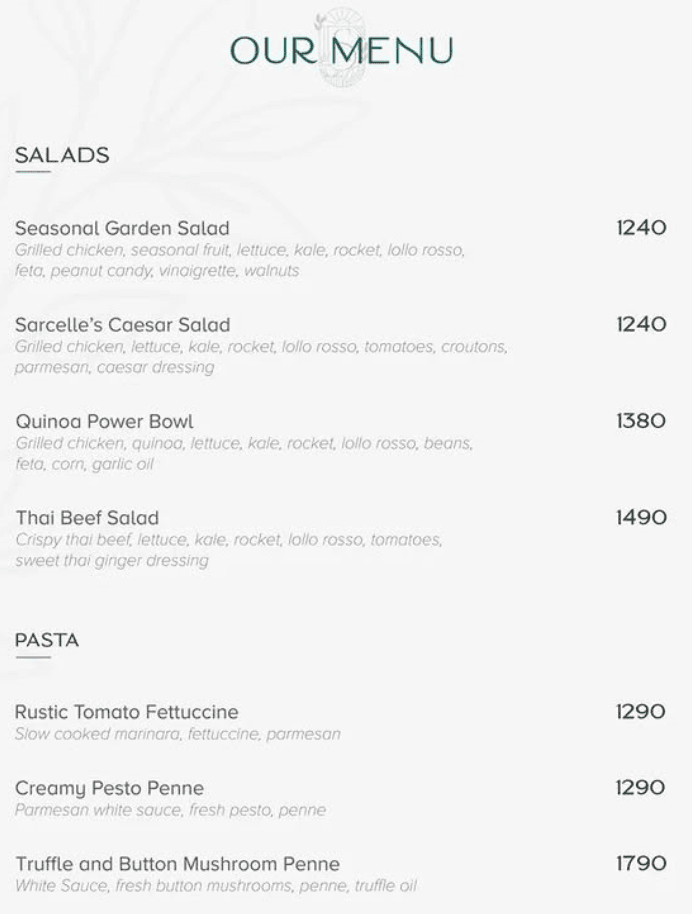 Sarcelle Restaurant