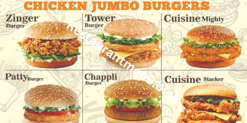 Chicken Cuisine Restaurant Menu