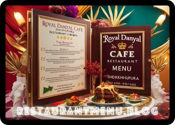 Royal Daniyal Cafe Restaurant Menu