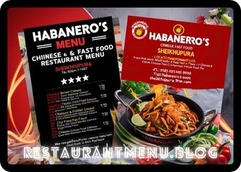 Habanero’s Chinese & Fast Food Restaurant