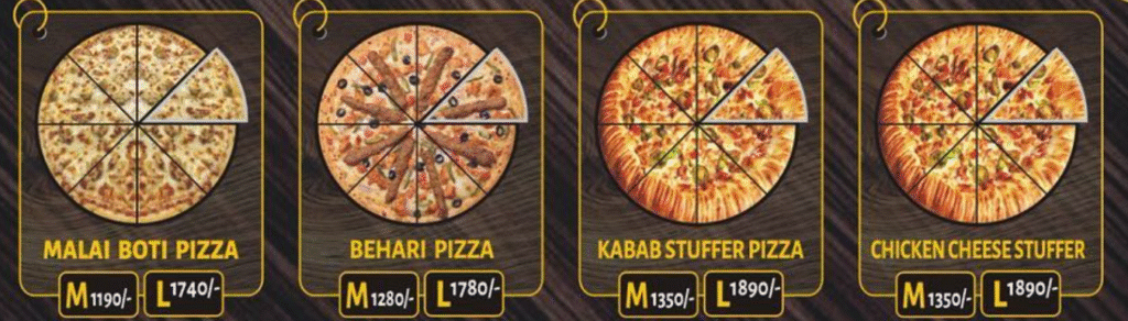 Pizza Online Menu