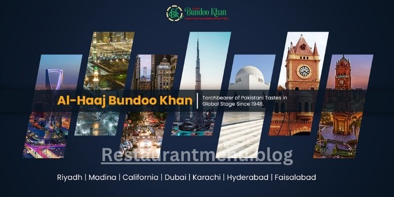 Al Haaj Bundoo Khan Restaurant Menu