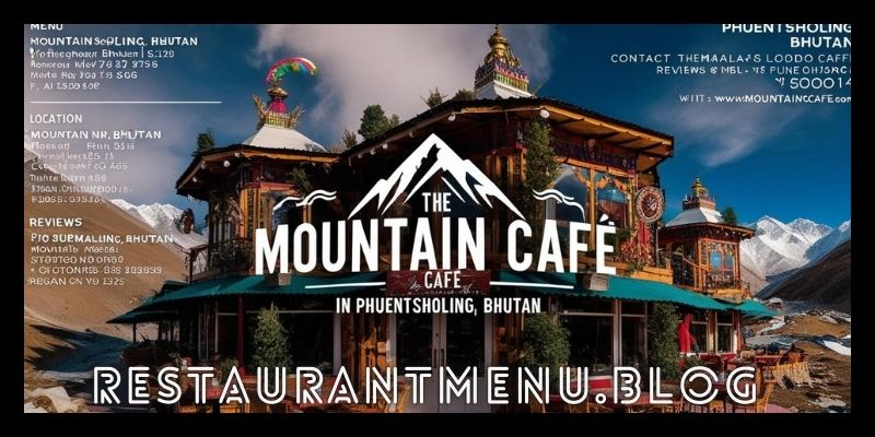 Mountain Cafe - Phuntsholing