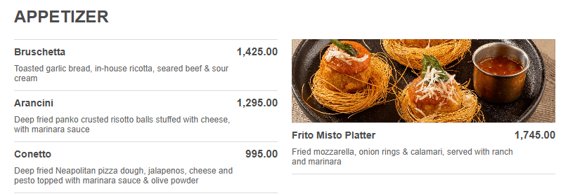 Italian Restaurant