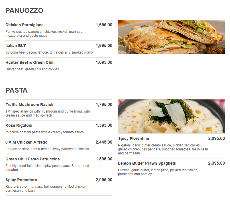 Italian Restaurant