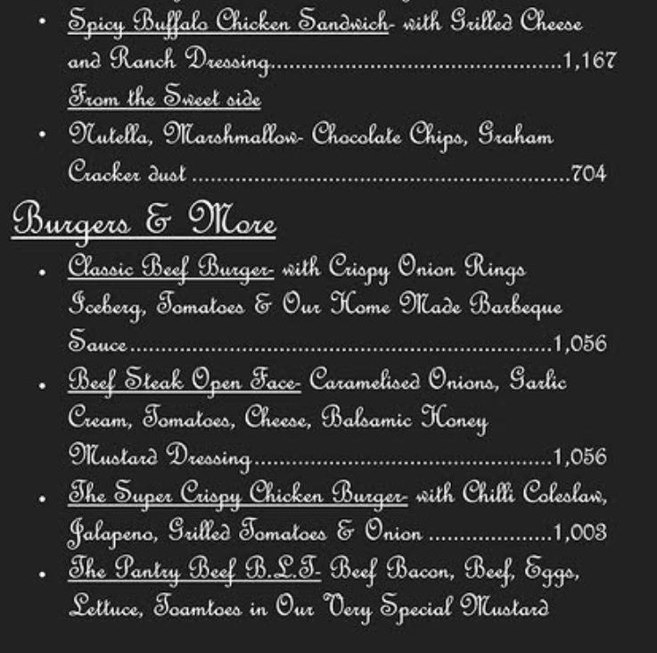 The Pantry Restaurant