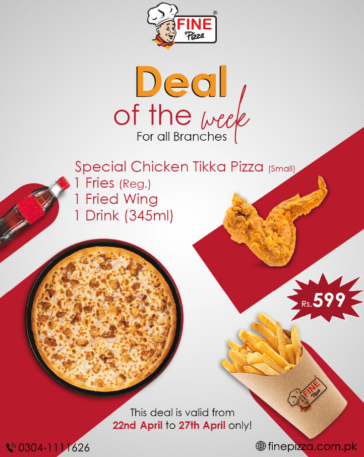 Pizza Family Menu