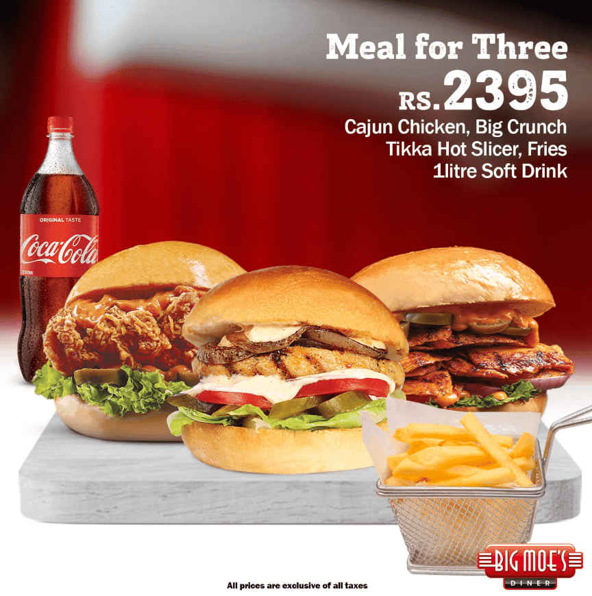 Big Moe's Menu