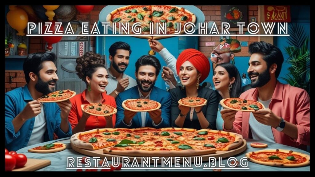 Pizza Eating in Johar Town