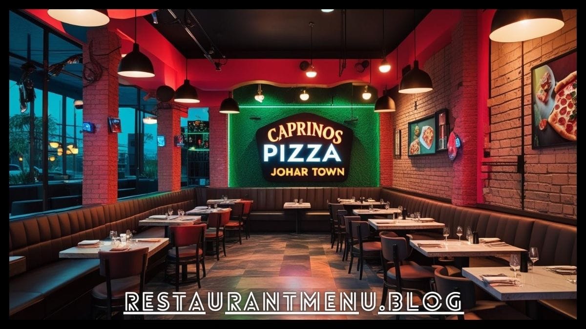 Caprinos Pizza Johar Town