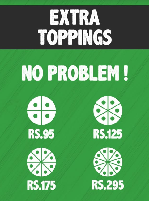 Caprinos Pizza Menu